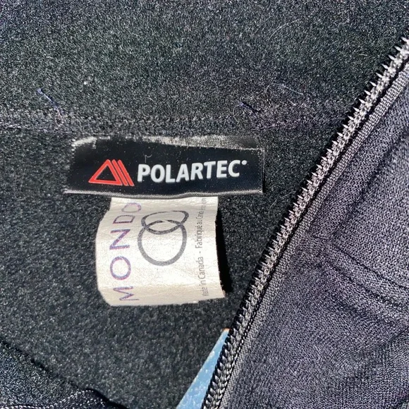 Excellent Condition Mondor Polartec Black Figure Skating Jacket Size S